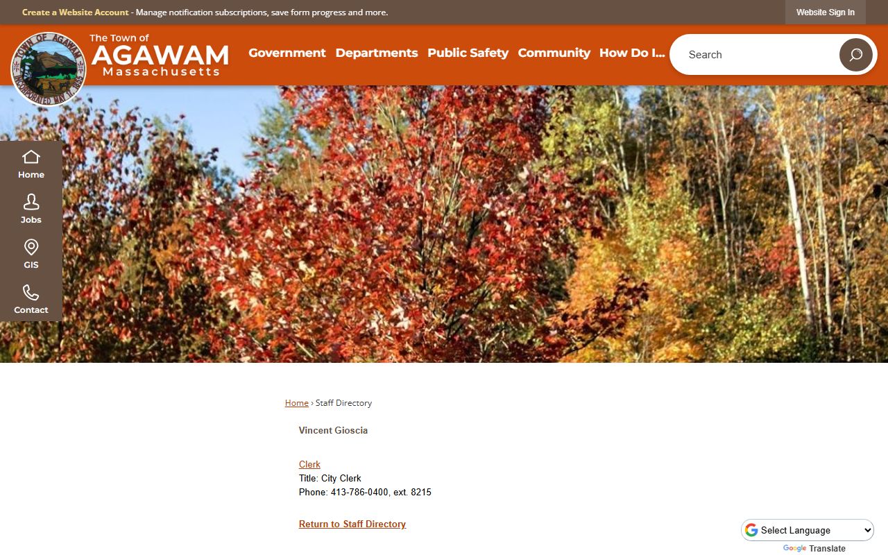 Agawam people search staff directory