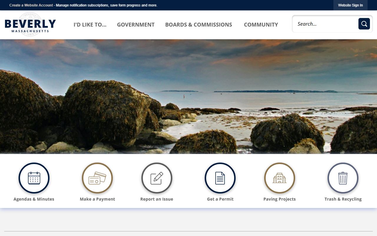 Beverly people search city website