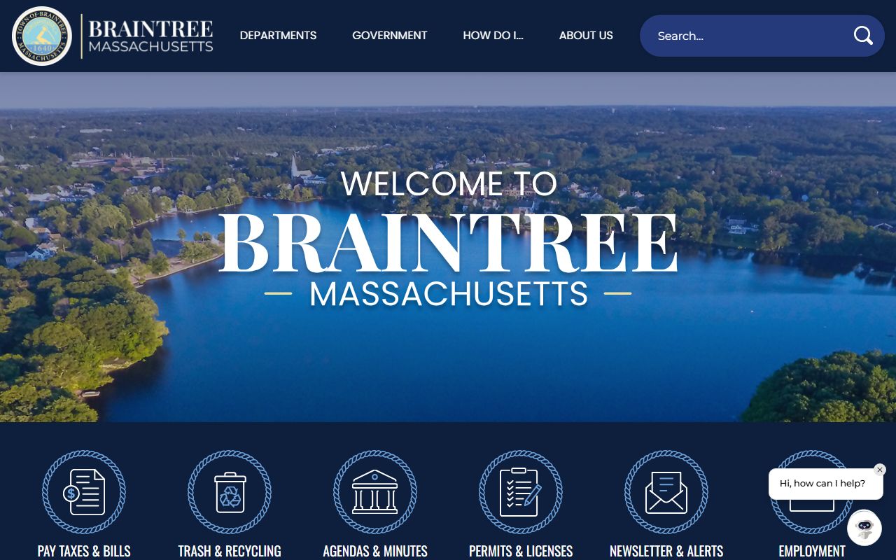 Braintree people search town homepage