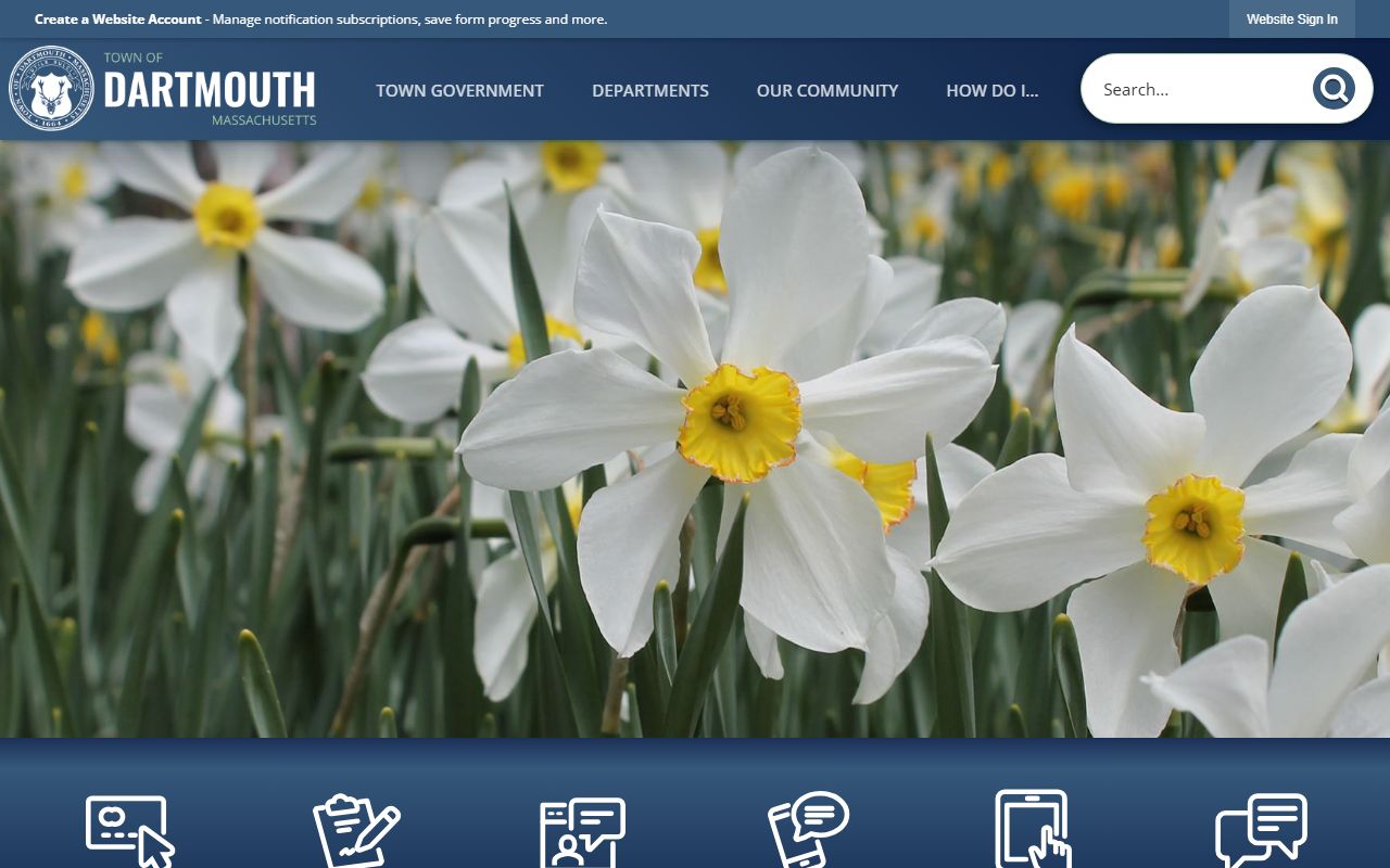 Dartmouth people search town homepage public records