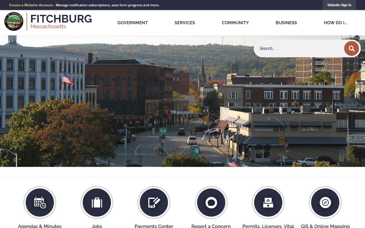 Fitchburg people search city website