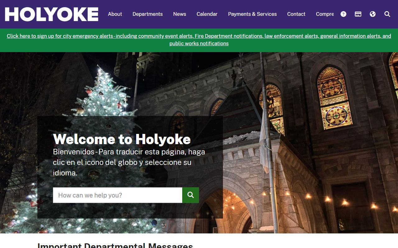 Holyoke people search municipal records