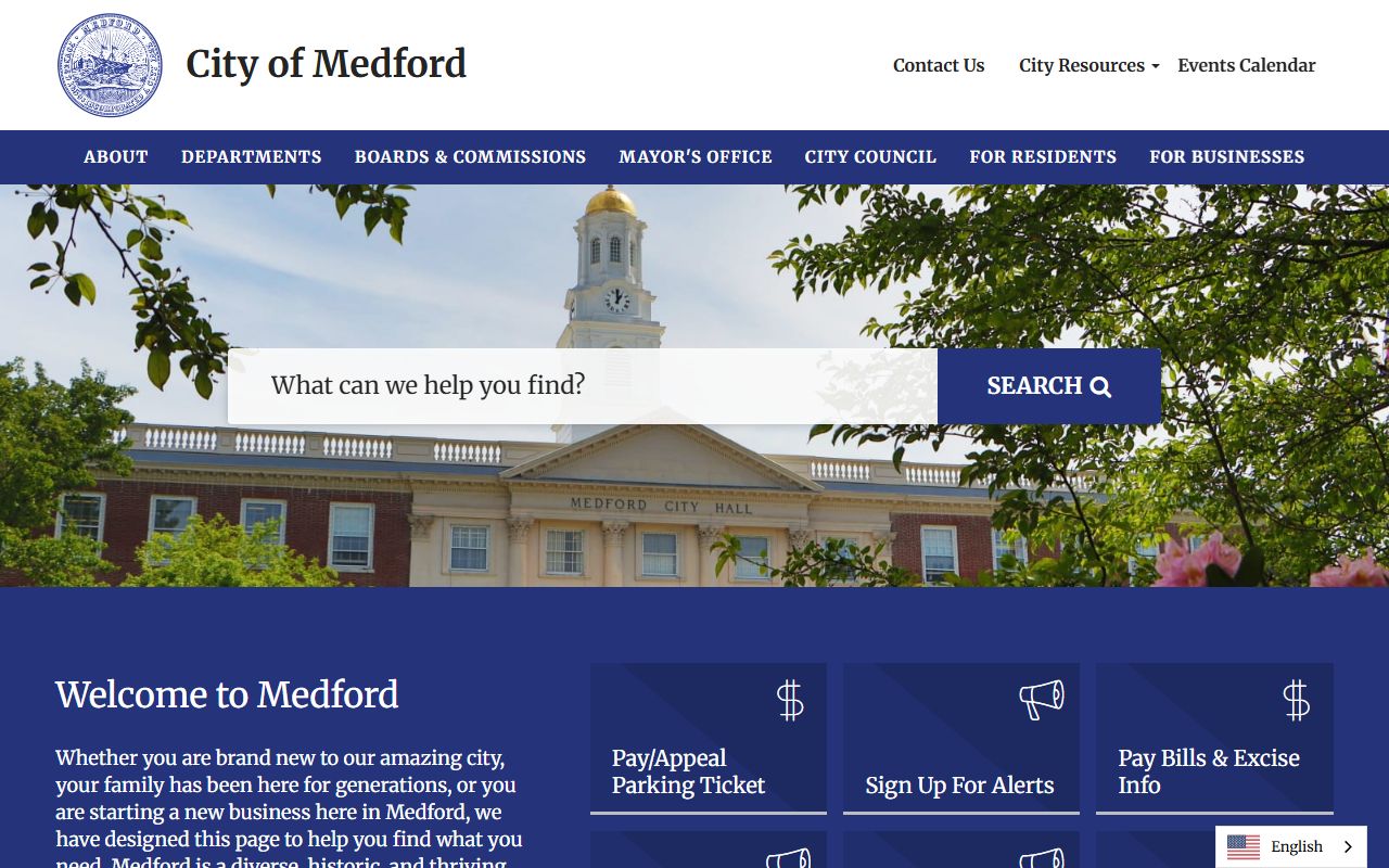Medford people search city homepage