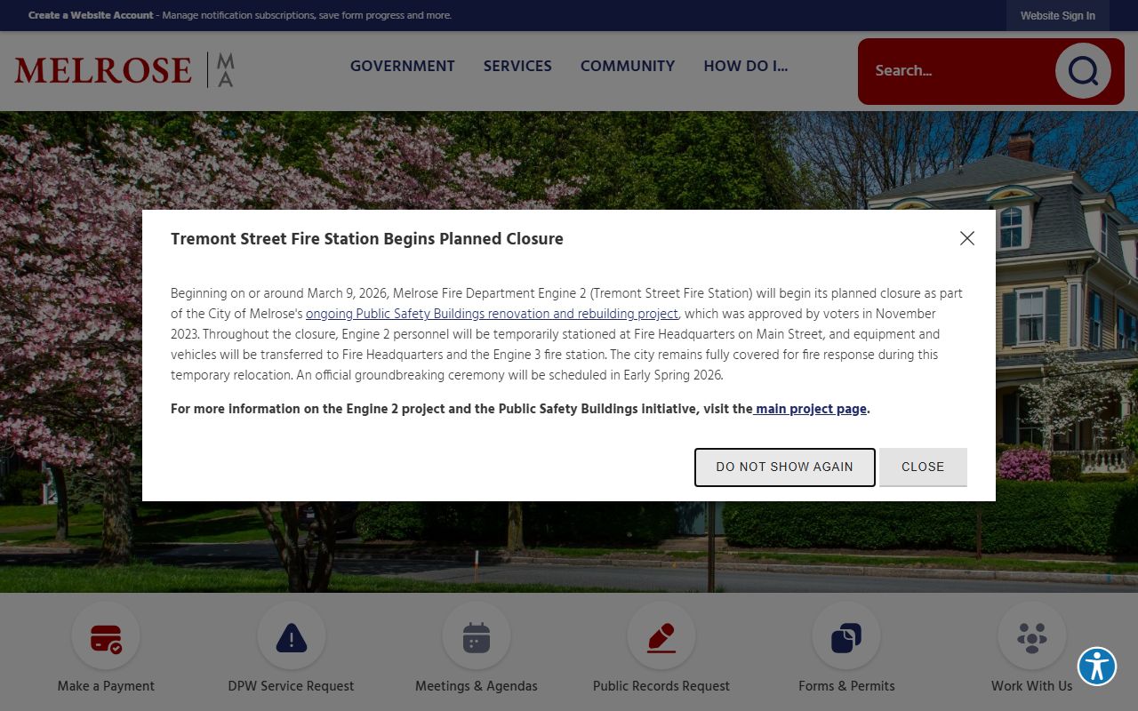 Melrose Massachusetts people search city website