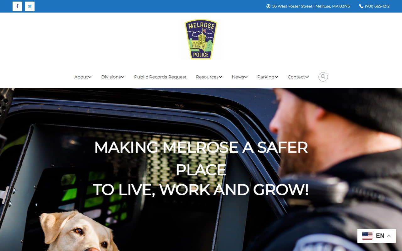 Melrose police department people search