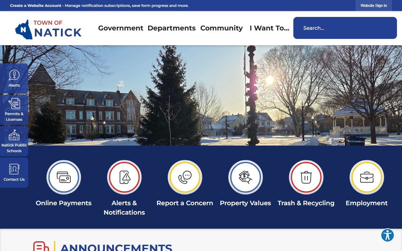 Natick Massachusetts people search town website