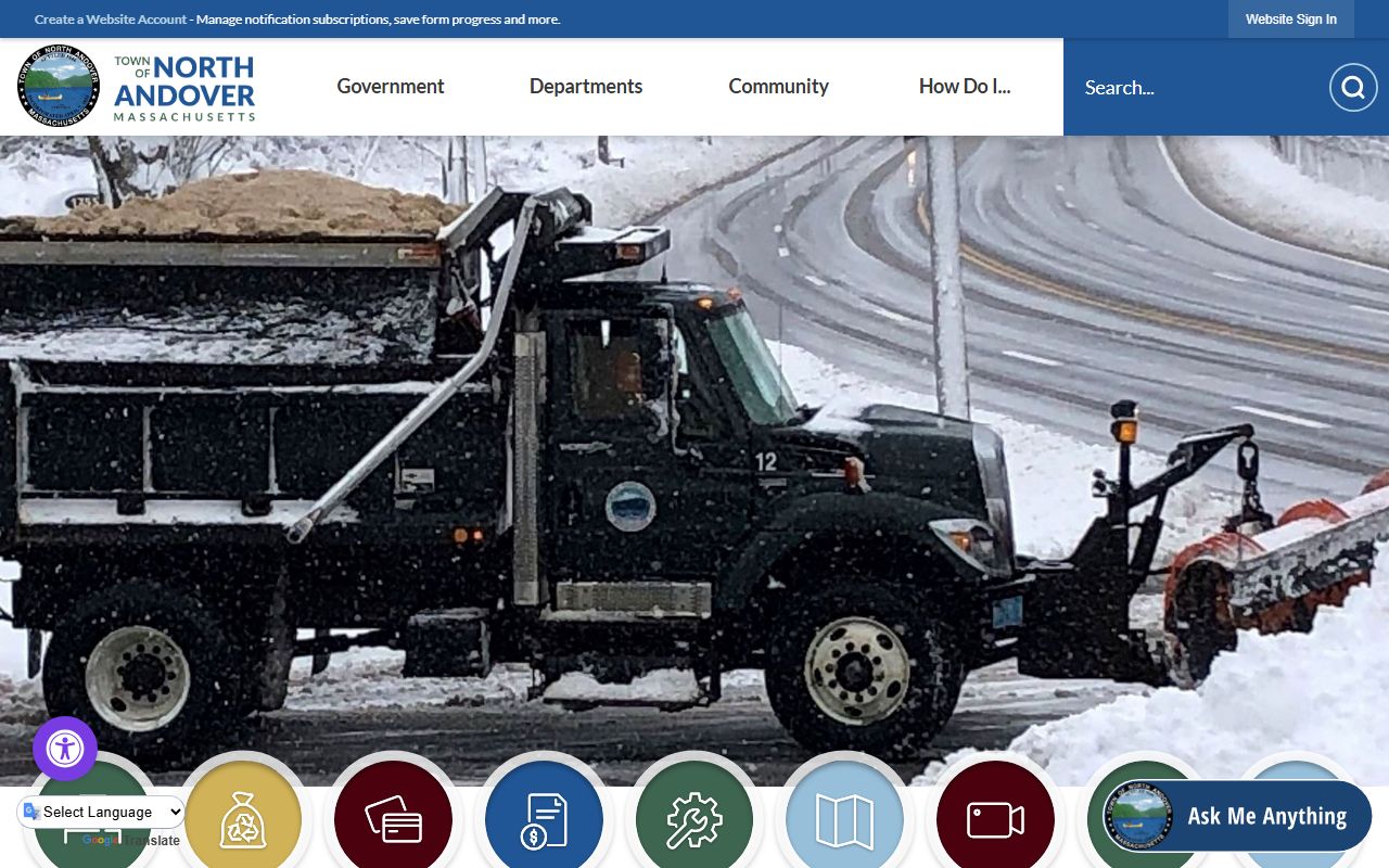 North Andover people search town website