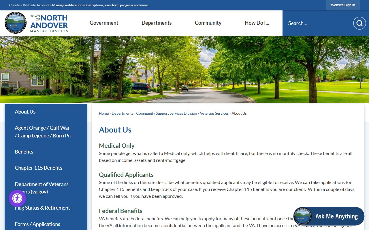 North Andover people search police