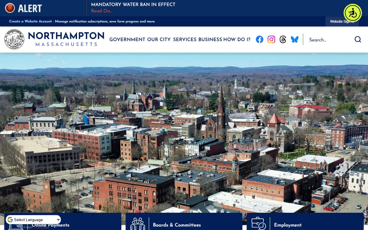 Northampton people search city website
