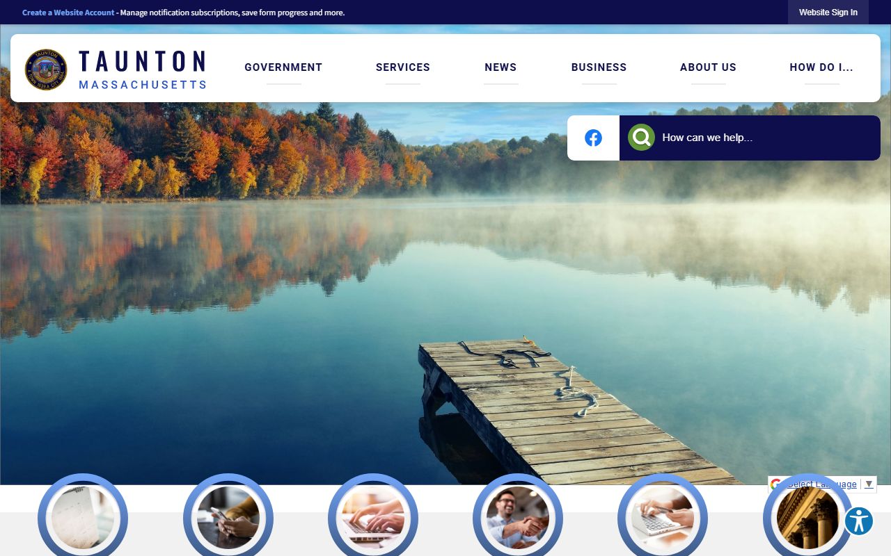 Taunton people search city homepage