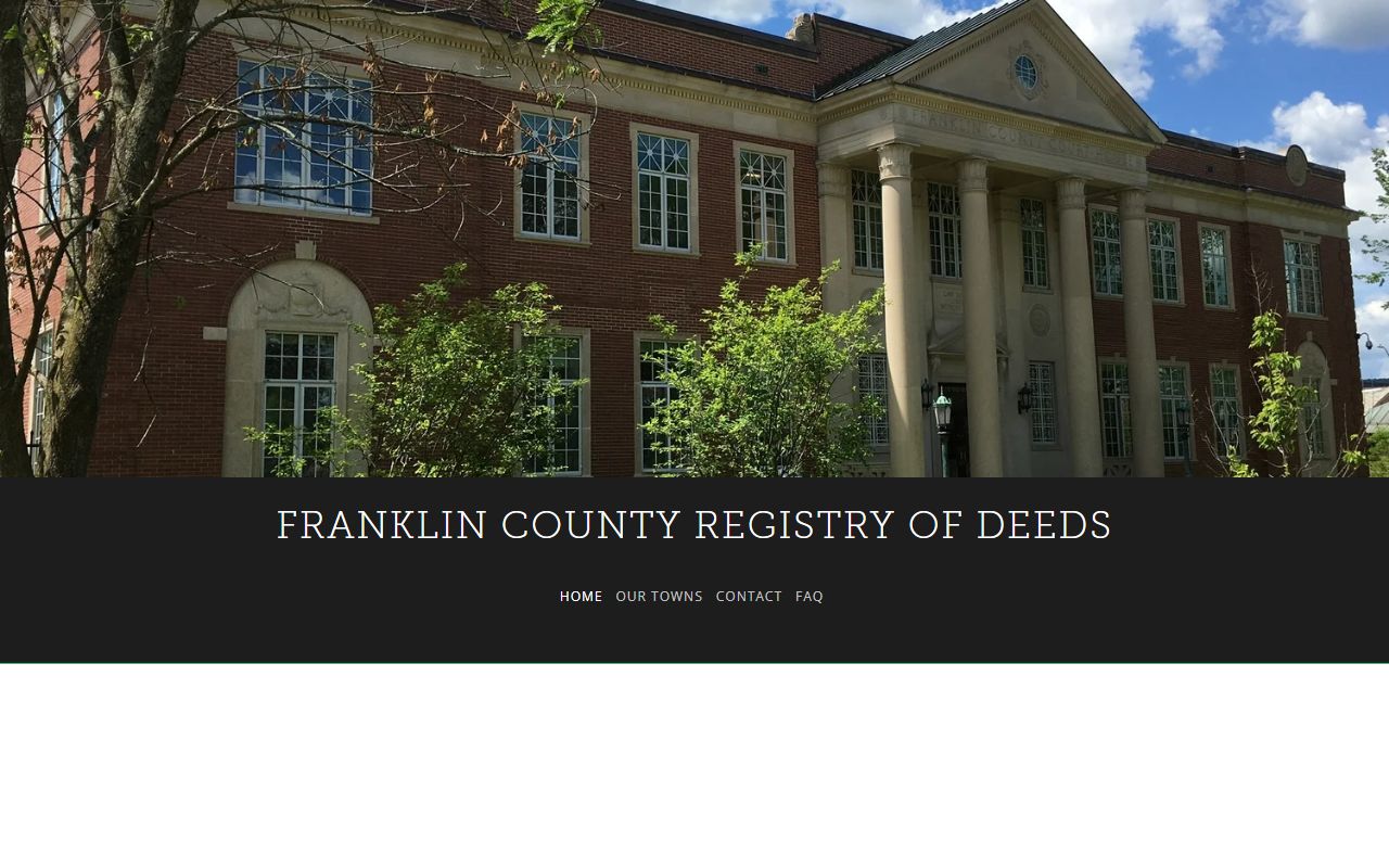 Franklin County Registry of Deeds people search property records